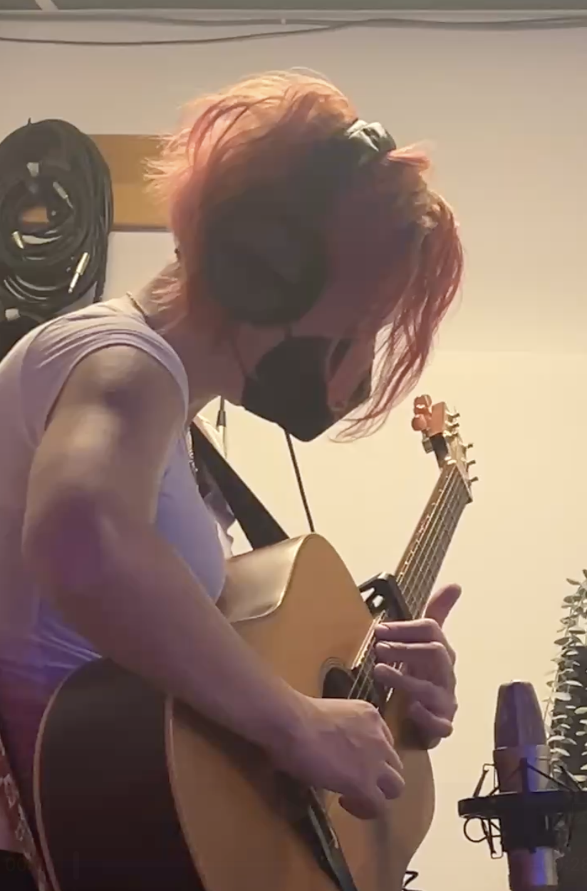 Some of the most uncomfortable guitar work I've had to do in a while...